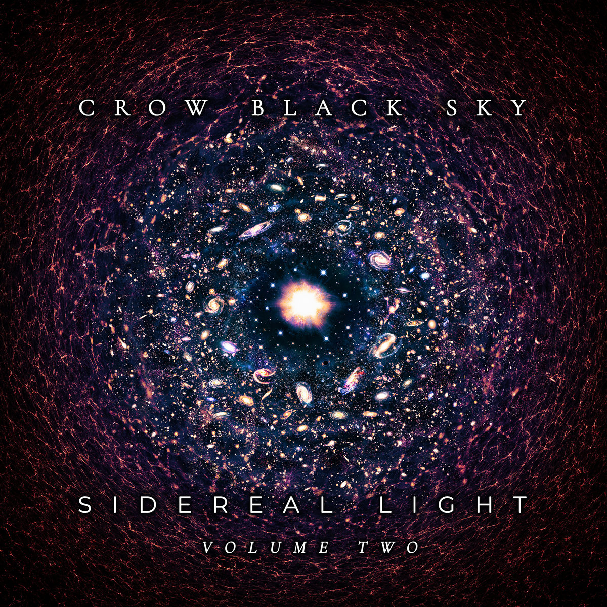 Crow Black Sky - Sidhereal Light volume 2 - 2023 album cover